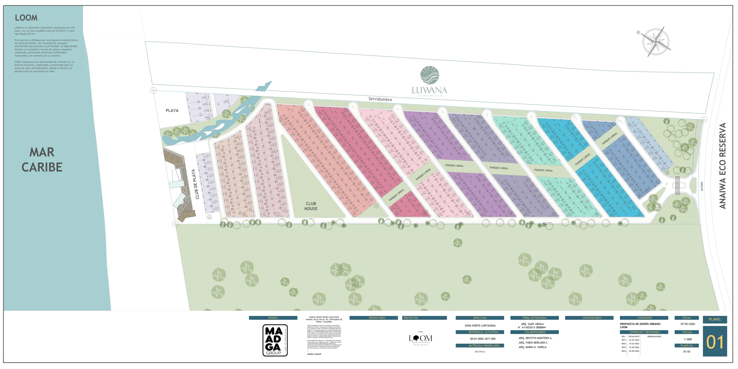 Masterplan Loom Luxury Residence